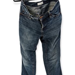 Loft Boyfriend Jeans, 100% Cotton, Sz 4P/27P Button Fly